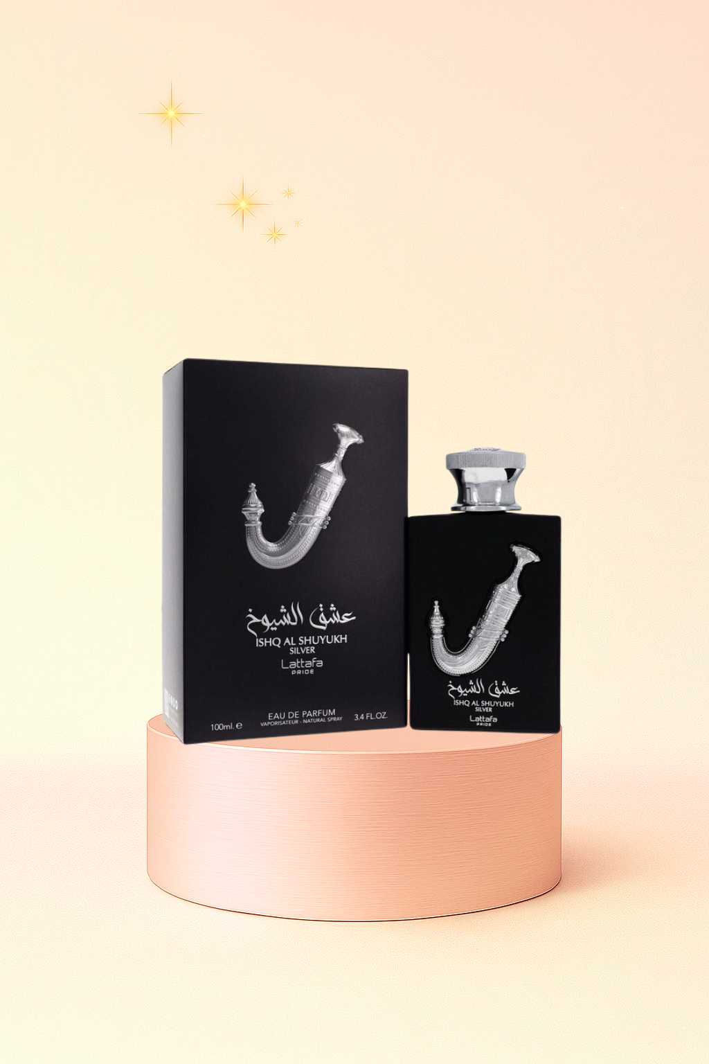 Ishq Al Shuyukh Silver – Lattafa Pride 100ml